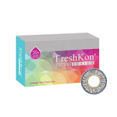 FreshKon Colors Fusion Misty Gray Monthly Contact Lens (2 Pack)